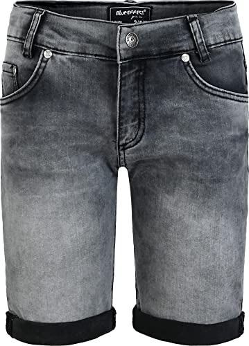 Blue Effect Jungen Jeans Shorts, Light Black, 146 von Blue Effect