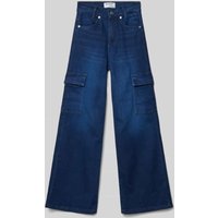 Blue Effect Loose Fit Jeans mit Cargotaschen in Dunkelblau, Größe 152 von Blue Effect