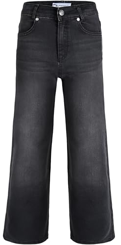 Blue Effect Mädchen Flared Jeans Girl Wide Leg Black von Blue Effect