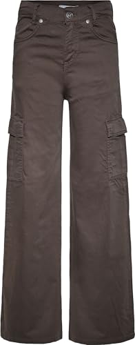 Blue Effect Mädchen Wide Leg Cargo Pant Slim fit, Größe:128, Farbe:Schoko von Blue Effect