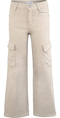 Blue Effect Mädchen Wide Leg Cargo Pant Slim fit, Größe:158, Farbe:Macchiato von Blue Effect