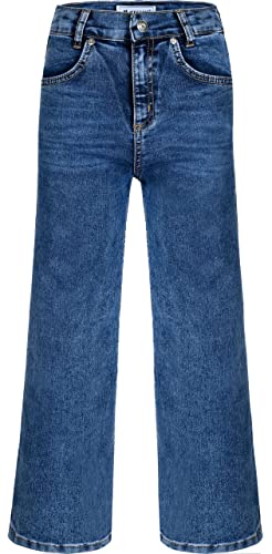 Blue Effect Mädchen Wide Leg Jeans Hose high Waist Regular, Größe:176, Farbe:medium Blue von Blue Effect