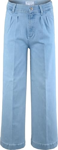 Blue Effect Mädchen Wide Leg Jeans Slim fit, Größe:140, Farbe:Blue Bleached von Blue Effect