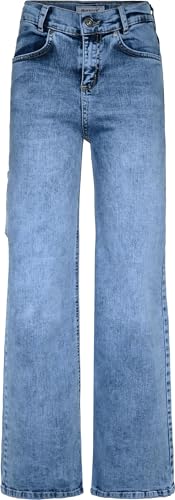 Blue Effect Mädchen Wide Leg Workerstyle Jeans Slim fit, Größe:176, Farbe:medium Blue von Blue Effect
