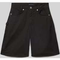 Blue Effect Regular Fit Bermudas mit Label-Patch in Black, Größe 140 von Blue Effect