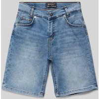 Blue Effect Relaxed Fit Jeansshorts mit rückseitigem Label-Patch in Hellblau, Größe 140 von Blue Effect