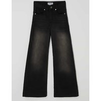 Blue Effect Wide Leg Jeans mit Stretch-Anteil in Black, Größe 140 von Blue Effect