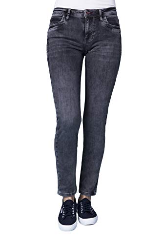 Blue Fire Co Nancy 003 - Slim, Black Denim Used 26/30 - Damen von Blue Fire Co