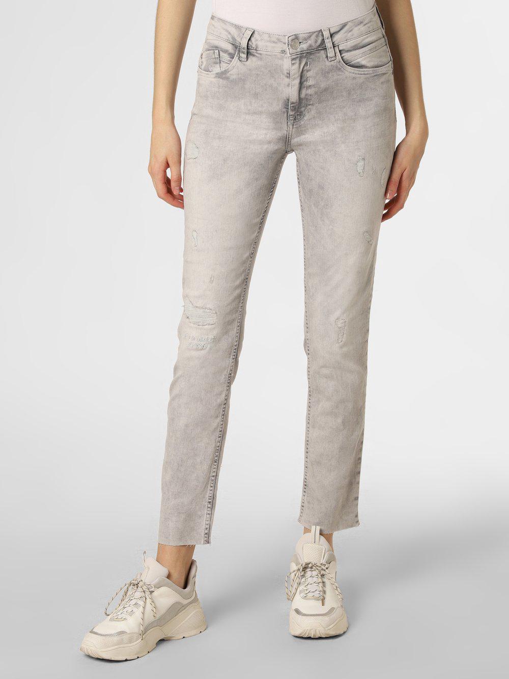 Blue Fire Jeans Damen Baumwolle, hellgrau von Blue Fire