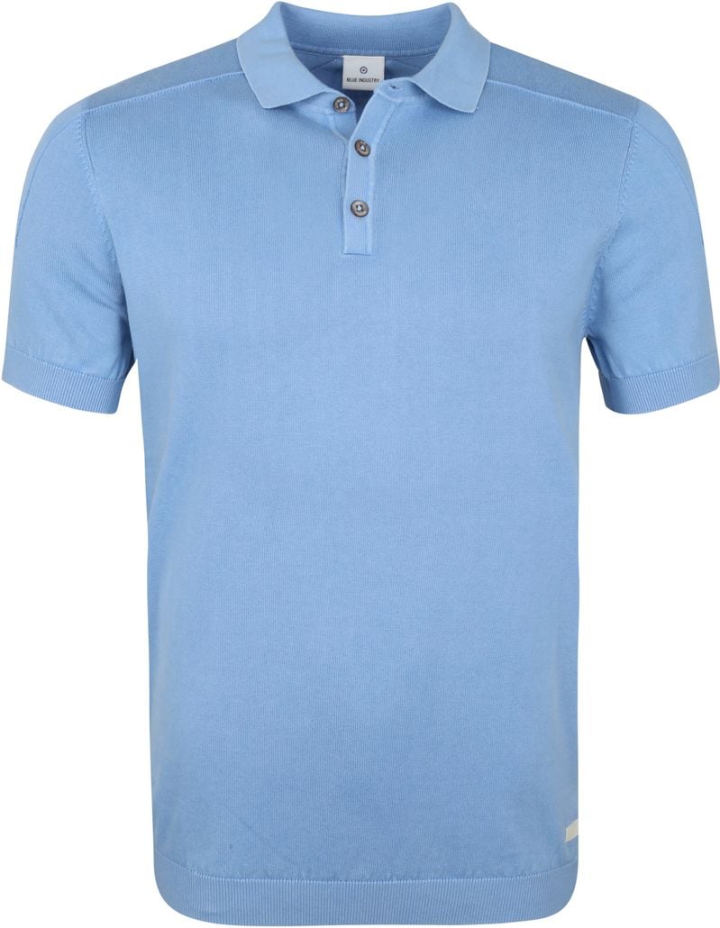 Blue Industry M16 Polo Shirt Hellblau - Größe L von Blue Industry