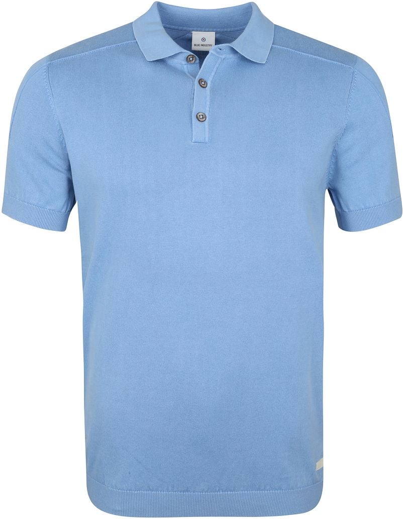 Blue Industry M16 Polo Shirt Hellblau - Größe S von Blue Industry