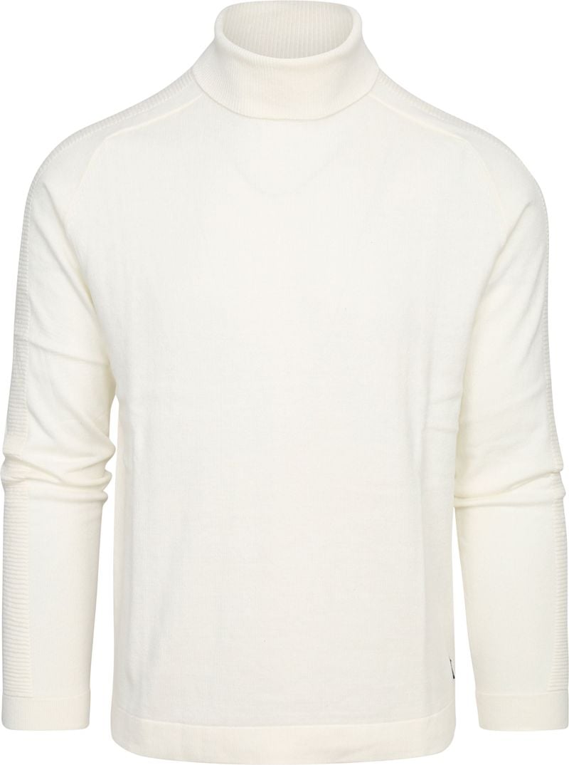 Blue Industry Rollkragenpullover Off White - Größe L von Blue Industry