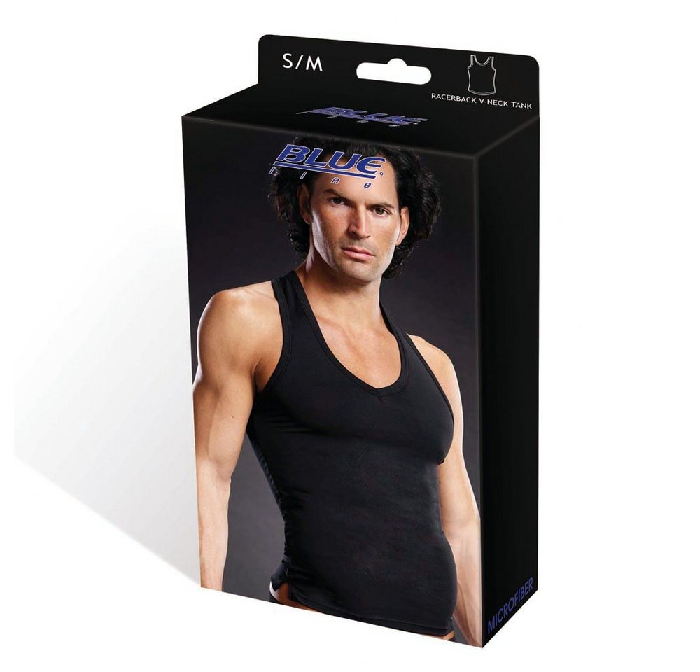 Blue Line Shirttop BLUE LINE Performance Microfiber V - Neck Tank - von Blue Line