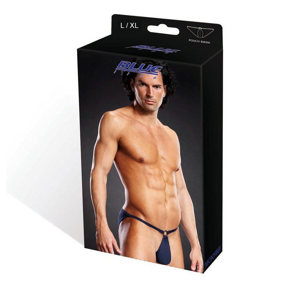 Blue Line String BLUE LINE Microfiber Pouch Bikini - (S/M) - (div. von Blue Line