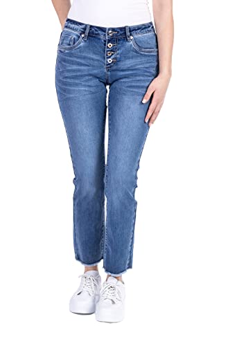 Blue Monkey Jeans Alexis 11053 Button Fly von Blue Monkey Jeans