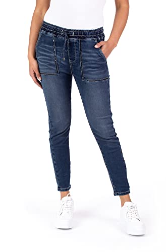 Blue Monkey Jeans Alice 10870 Jogg-Denim Sequin Details (W30/L27) von Blue Monkey Jeans