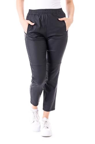 Blue Monkey Jeans Damen-Hose Coated 30639 "Joy (DE/NL/SE/PL, Bundweite & Schrittlänge, 26, 28) von Blue Monkey Jeans