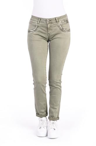 Blue Monkey Jeans Vivien 11251 Skinny Pocket Details (DE/NL/SE/PL, Bundweite & Schrittlänge, 28, 30) von Blue Monkey Jeans