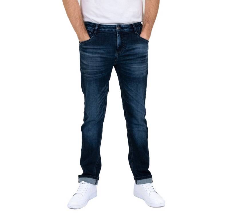 Blue Monkey 5-Pocket-Jeans 57David - dark blue denim von Blue Monkey
