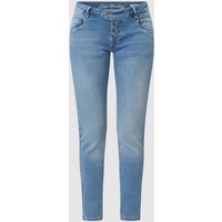 Blue Monkey Skinny Fit mit Stretch-Anteil Modell 'Manie' in Hellblau, Größe 25/30 von Blue Monkey