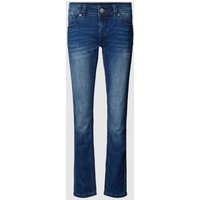 Blue Monkey Slim Fit Jeans im 5-Pocket-Design Modell 'LUNA' in Dunkelblau, Größe 25/30 von Blue Monkey