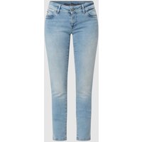 Blue Monkey Slim Fit Jeans mit Stretch-Anteil Modell 'Laura' in Hellblau, Größe 28/34 von Blue Monkey
