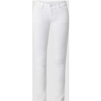 Blue Monkey Slim Fit Jeans mit Stretch-Anteil Modell 'Laura' in Weiss, Größe 26/32 von Blue Monkey