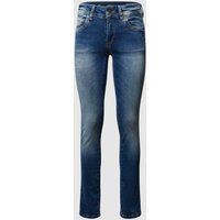 Blue Monkey Slim Fit Jeans mit Stretch-Anteil in Blau, Größe 25/30 von Blue Monkey