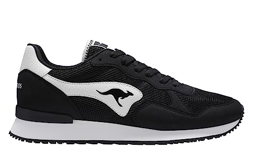 Blue SMU Unisex K-UR Steve Sneaker, Jet Black/cool beige, 39 EU von Blue SMU