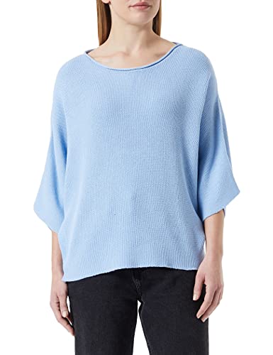 BLUE SEVEN Damen Pullover, HL BLAU Orig, 42 von Blue Seven