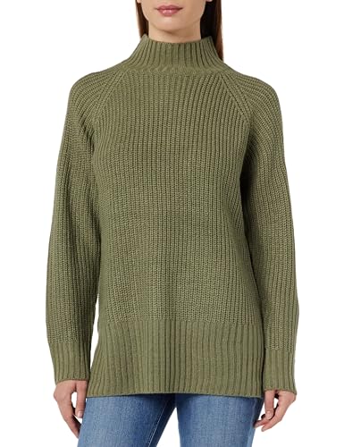 BLUE SEVEN Damen Rollkragenpullover Pullover, Khaki Orig, 36 von Blue Seven