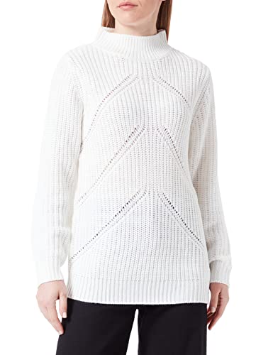 BLUE SEVEN Damen Rollkragenpullover Pullover, Offwhite Orig, 40 von Blue Seven
