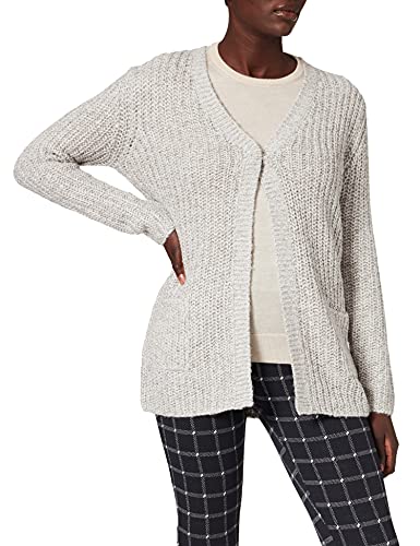 BLUE SEVEN Damen Well BEIING Strickjacke, HL GRAU Orig, L von Blue Seven