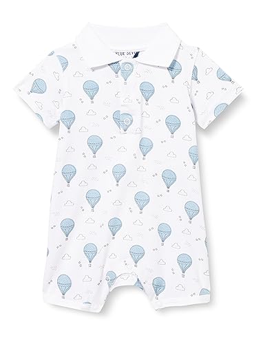 BLUE SEVEN Unisex Baby Spieler Strampelhose, HL BLAU Orig, 6-9 Months von Blue Seven