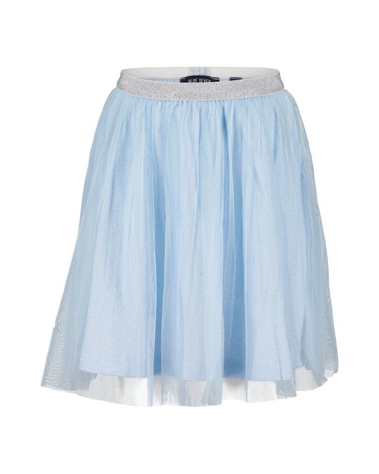 Blue Seven A-Linien-Rock Blue Seven Mädchen Rock Tüllrock hellblau von Blue Seven