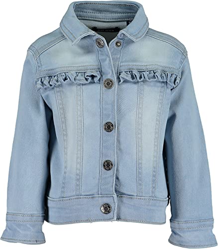 BLUE SEVEN Baby-Mädchen Jeansjacke, Jeansblau Orig, 9-12 Months von Blue Seven