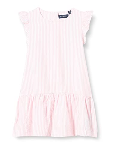 BLUE SEVEN Baby-Mädchen Kleid Kinderkleid, ROSA GESTREIFT Orig, 18-24 Months von Blue Seven