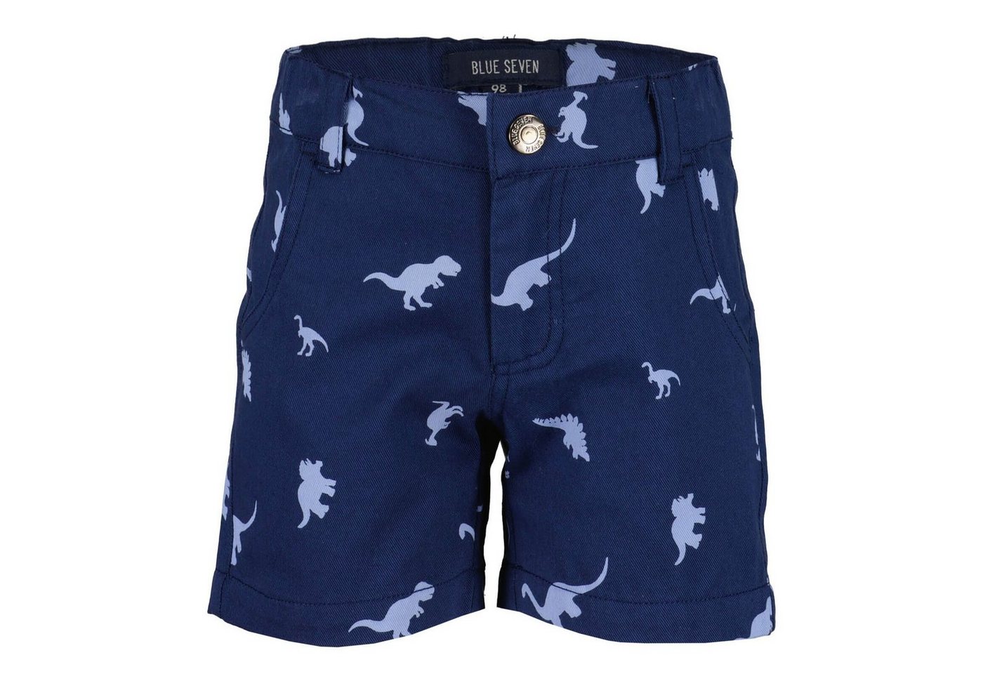 Blue Seven Bermudas Kinder Jungs Shorts mit Print Dinosaurier und verstellbarer Weite von Blue Seven