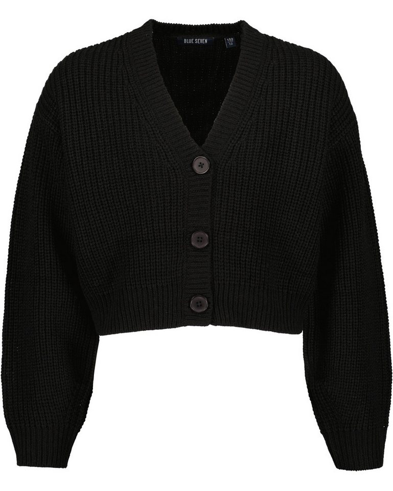 Blue Seven Cardigan in kurzer Form und mit V-Ausschnitt von Blue Seven
