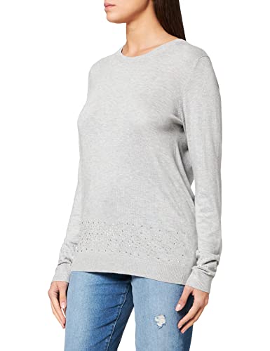 BLUE SEVEN Damen Feeling Good Pullover, Nebel Orig, 38 von Blue Seven