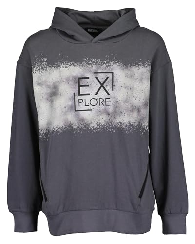 Blue Seven Teenager Jungen Hoodie Explore 979 - Stahl 140 von Blue Seven