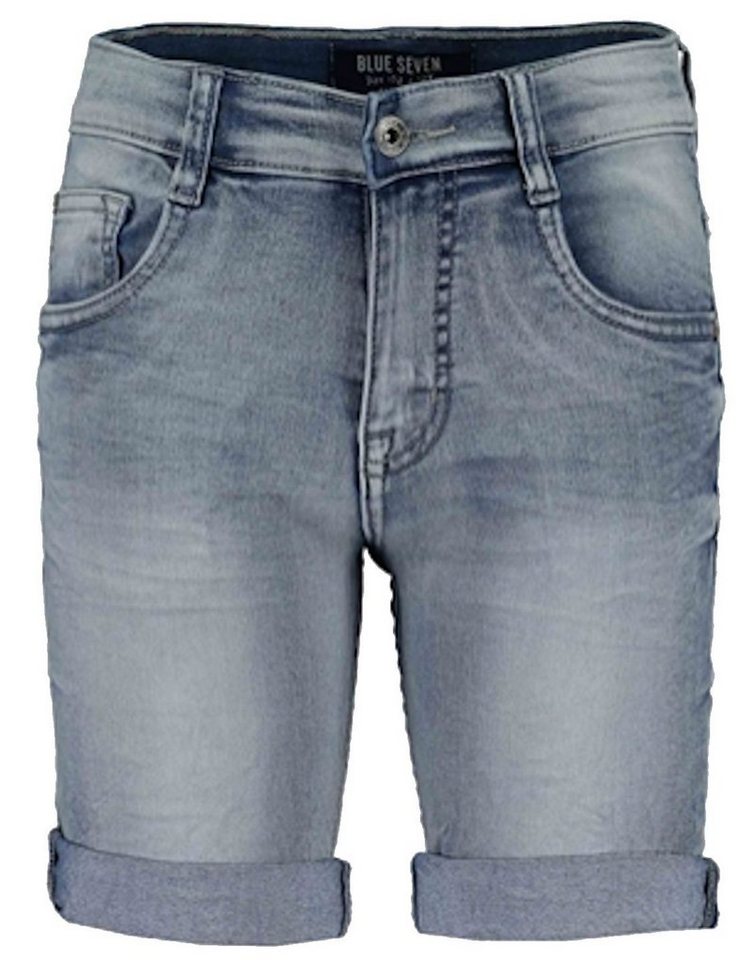 Blue Seven Jeansbermudas Blue Seven Jungen Jog Jeans Bermuda Shorts kurze Hose loser Beinumschl (1-tlg) von Blue Seven