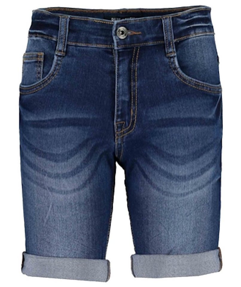 Blue Seven Jeansbermudas Blue Seven Jungen Jog Jeans Bermuda Shorts kurze Hose Beinumschlag (1-tlg) von Blue Seven