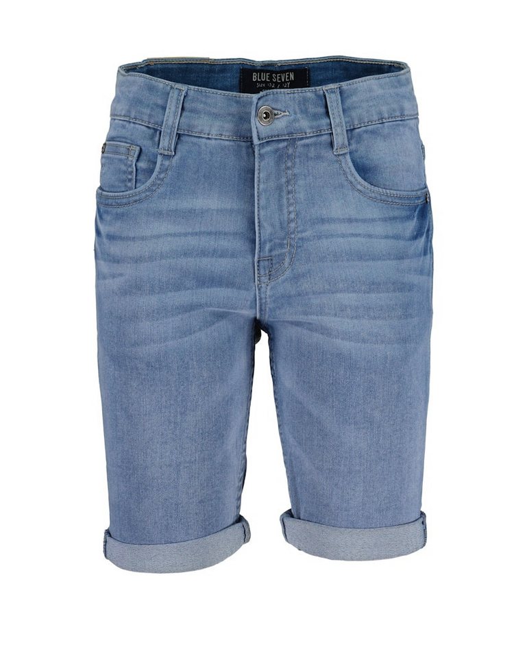 Blue Seven Jeansbermudas Blue Seven Jungen Jog Jeans Bermuda Shorts kurze Hose blau (1-tlg) von Blue Seven