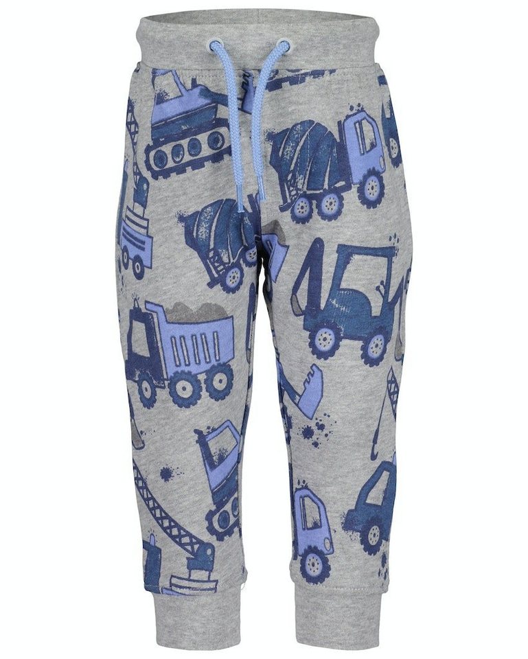 Blue Seven Jogginghose Blue Seven Baby Jungen Hose Jogginghose Sweathose Bagger hellgrau (1-tlg) von Blue Seven