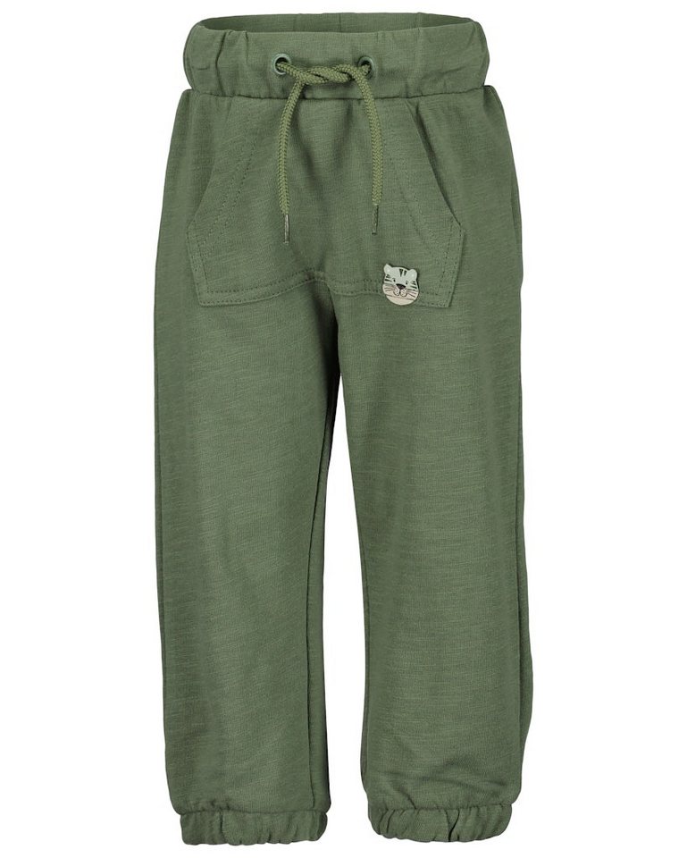 Blue Seven Jogginghose Blue Seven Baby Jungen Hose Jogginghose Sweathose dunkelgrün (1-tlg., kein Set) von Blue Seven