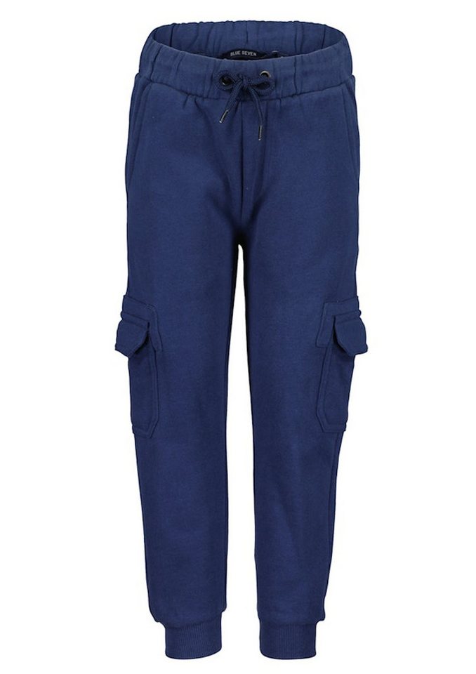 Blue Seven Jogginghose Blue Seven Jungen Jogginghose Sweathose Cargo dunkelblau (1-tlg., kein Set) von Blue Seven