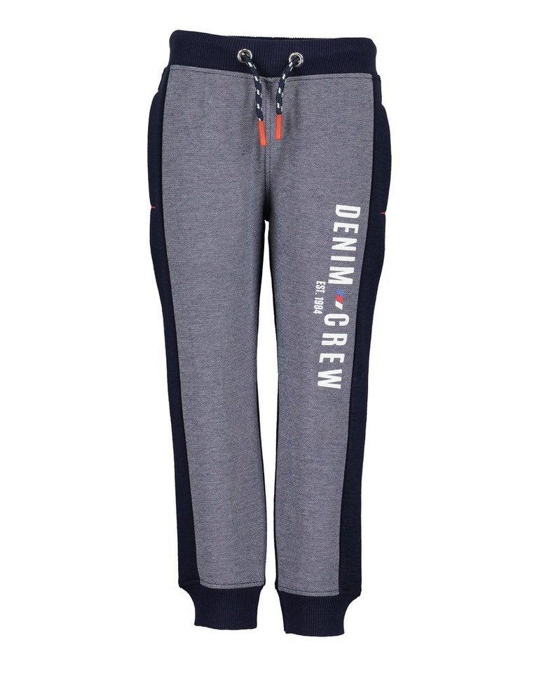 Blue Seven Jogginghose Blue Seven Jungen Jogginghose Sweathose angeraut marine meliert (1-tlg) von Blue Seven