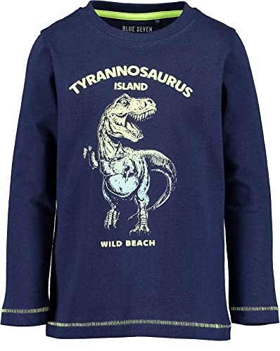 Blue Seven Jungen Dino Langarmshirt Dino 814516 (116, Splash) von Blue Seven