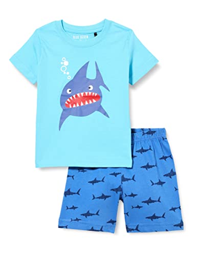 Blue Seven Jungen Jungen Pyjamaset, Türkis Orig, 104 EU von Blue Seven